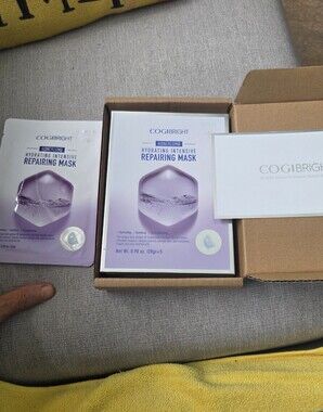 CogiBrighr Hydrating Intensive Repairing Mask – 6 (Pack) NEW IN BOX.